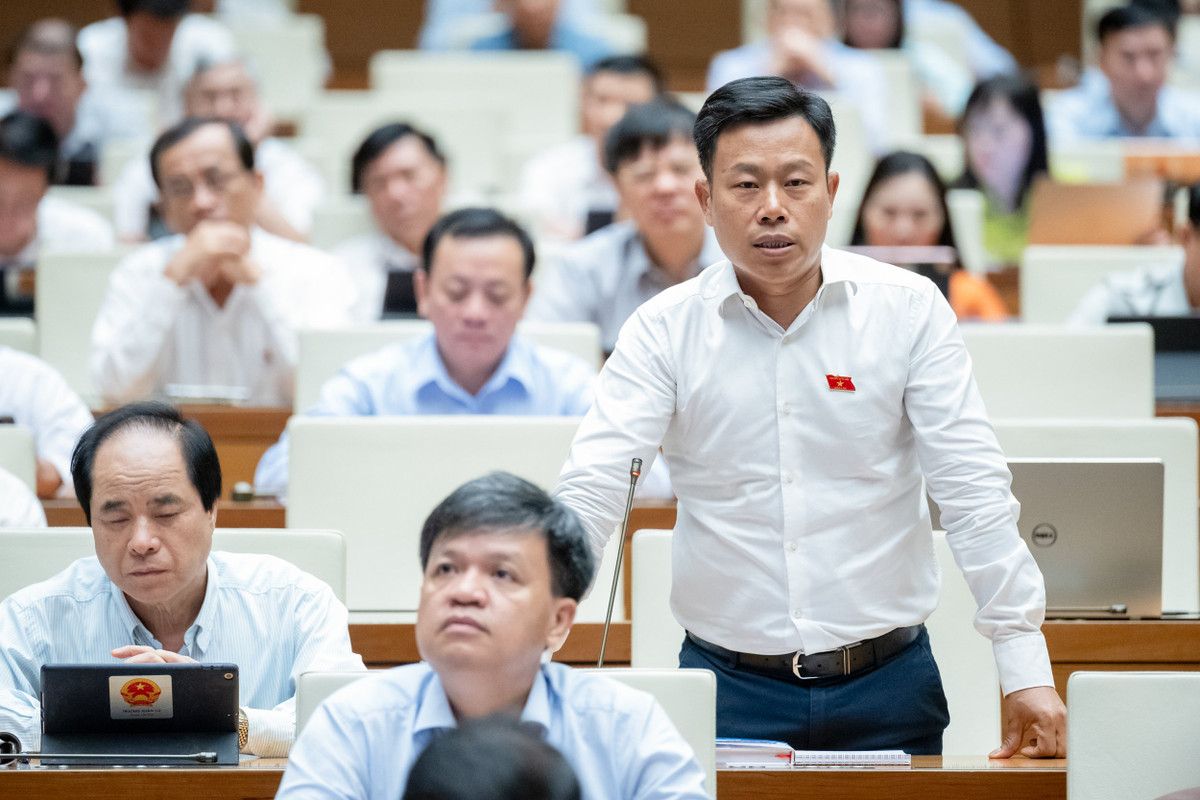 “Cần làm rõ thời điểm có thể quy định cấm hoặc hạn chế, đánh thuế phí cao đối với việc sử dụng rác thải nhựa, đặc biệt là trong các sinh hoạt, tiêu dùng”, Đại biểu Lê Quân (Hà Nội) nêu ý kiến khi chất vấn. 