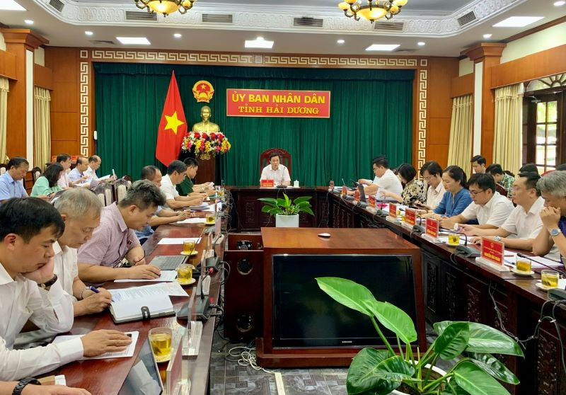 Hai Duong dua 6 giai phap giai quyet o nhiem moi truong song Bac Hung Hai