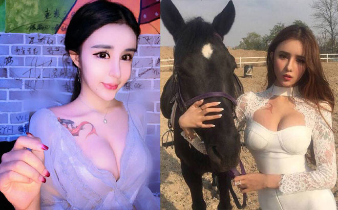 Năm 2015, Lý Ân Hy nổi danh khắp mạng xã hội Trung Quốc với tên gọi " hot girl mặt rắn" với nước da trắng bạch, đôi mắt to, cằm và mũi nhọn hoắt, đáng sợ.