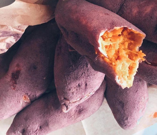 Cách làm món bánh mì khoai lang tím siêu thực đang gây sốt - Hình 6 Cach lam mon banh mi khoai lang tim sieu thuc dang gay sot-Hinh-6