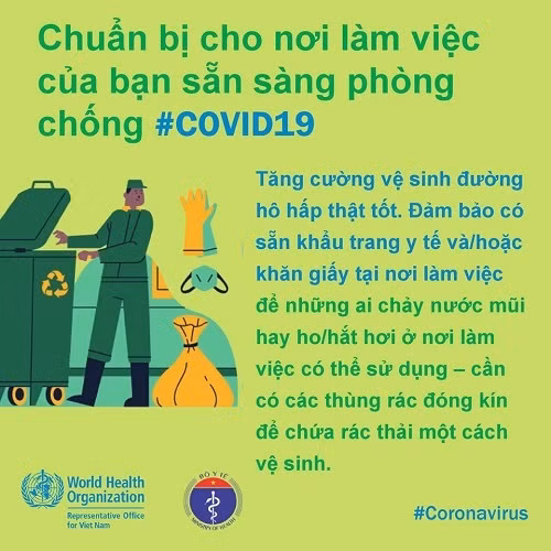 Tăng cường vệ sinh đường hô hấp thật tốt.