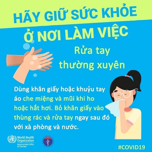 Che miệng và mũi khi ho hoặc hắt hơi.
