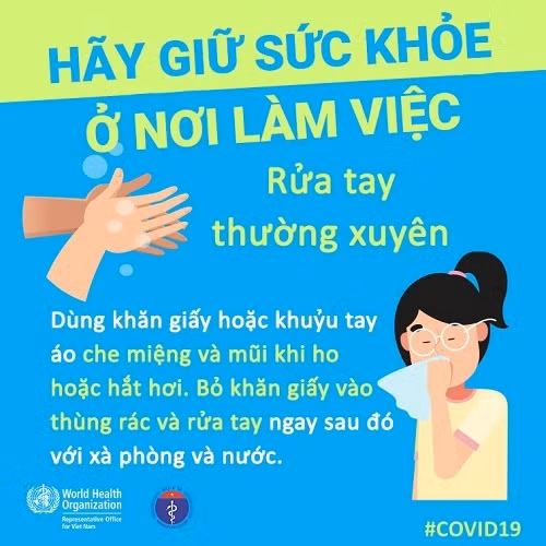 Che miệng và mũi khi ho hoặc hắt hơi.