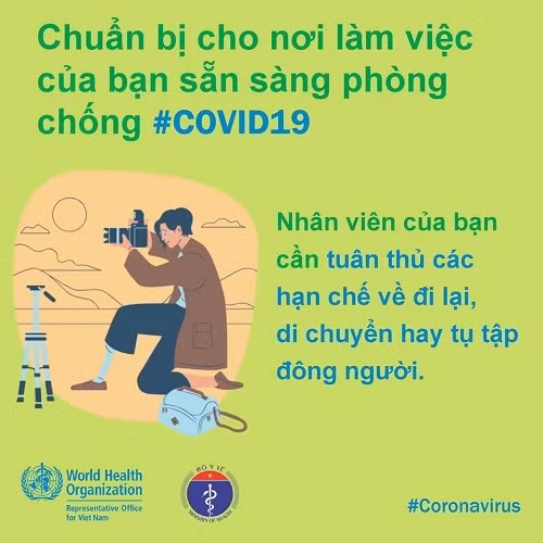 Tuân thủ các hạn chế về đi lại, di chuyển hay tụ tập đông người.