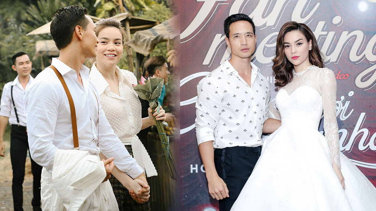 Những ngày gần đây, dân tình xôn xao đồn đoán chuyện Hồ Ngọc Hà mang thai với Kim Lý. Bén duyên kể từ khi thực hiện MV Cả một trời thương nhớ, đến hiện tại cả hai hẹn hò được 3 năm và thường xuyên có cách ăn mặc đồng điệu với nhau.