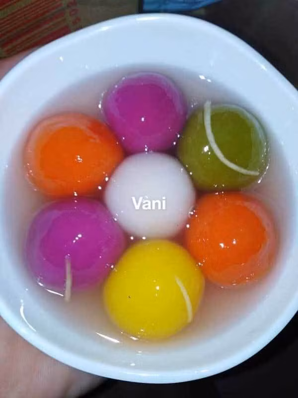 Cach lam mon che troi ngu sac tu cac loai rau cu don Tet Han thuc-Hinh-5