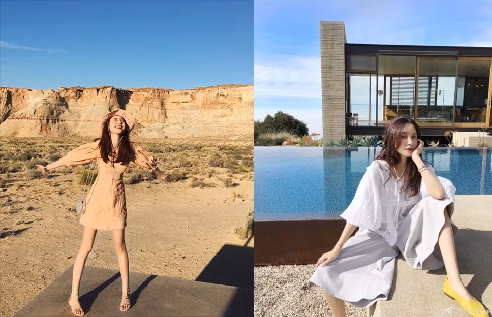 Là một người mẫu, Trương Đại Dịch rất biết cách chăm chút cho bản thân cũng như ăn mặc hợp thời.