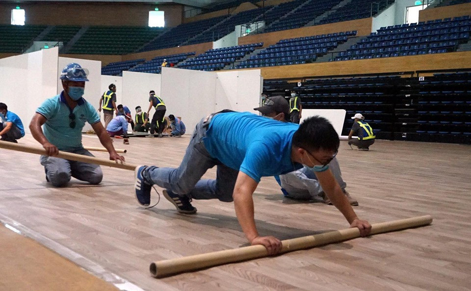 Cũng trong sáng 2/8, Bí thư Thành ủy Đà Nẵng Trương Quang Nghĩa đã có mặt tại Cơ sở điều trị COVID-19 để giám sát cũng như kiểm tra tiến độ.