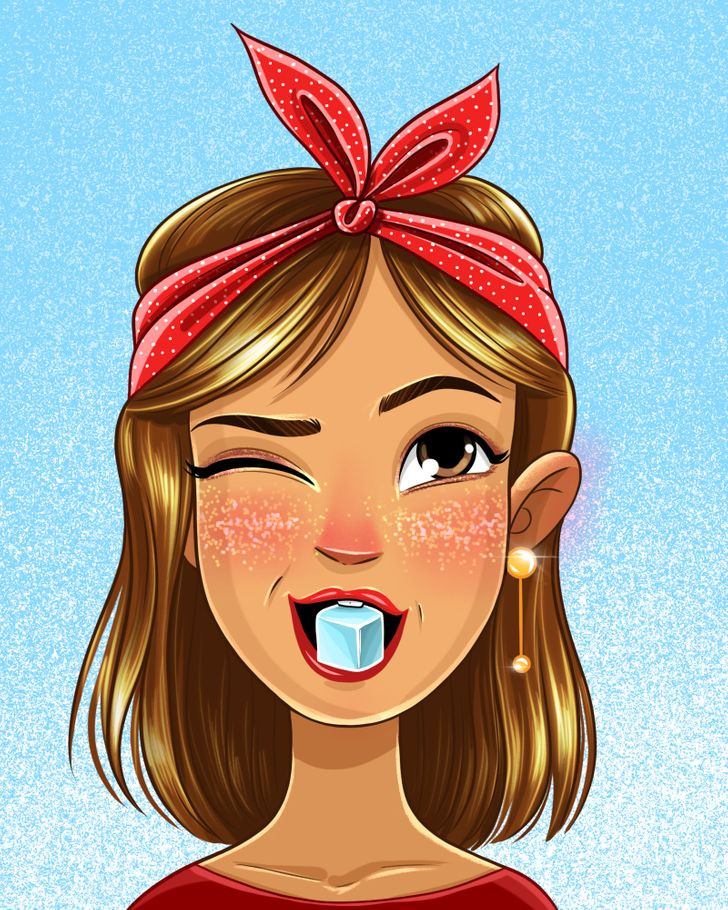 Đá viên: Việc thèm nhai đá viên không chỉ gây hại cho răng mà còn báo hiệu cơ thể bạn đang bị thiếu sắt và thiếu máu. Thiếu sắt khiến oxy khó vận chuyển đến các mô, làm giảm thể lực, nhanh mỏi mệt, kém tập trung, trí nhớ suy giảm…