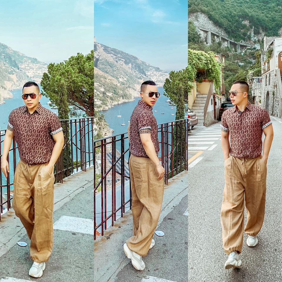 Gu ăn mặc sành điệu của Vũ Khắc Tiệp khiến mọi người không khỏi ngỡ ngàng khi anh dính tin đồn phải lên đồn công an vì vay nợ hàng tỷ đồng.