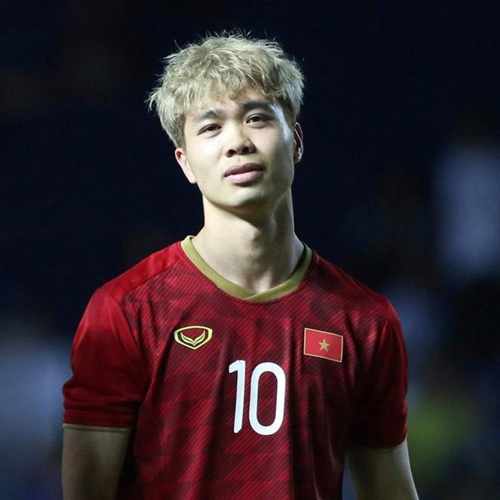 Nguyễn Công Phượng từng nhuộm tóc màu bạch kim trong thời gian thi đấu ở Incheon United.