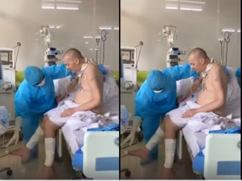 Can canh benh nhan 91 phuc hoi ngoan muc, ngoi day dung dua chan