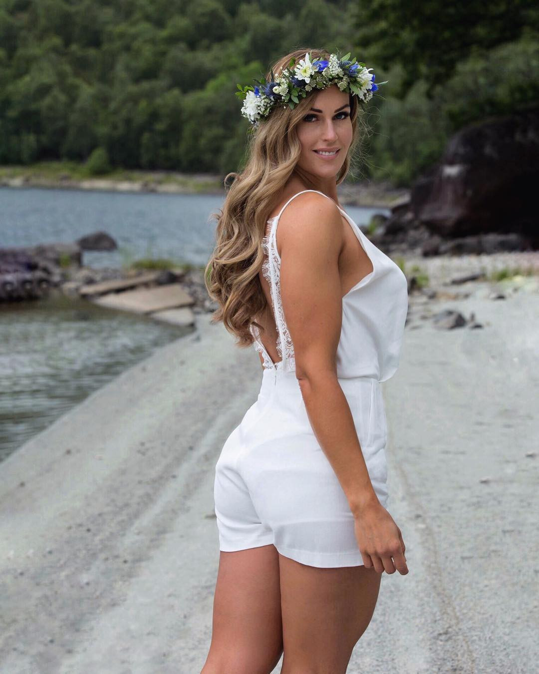 Việc luyện tập với cô đã trở thành thói quen, đam mê, dường như không lúc nào cô ngừng tập thể thao.