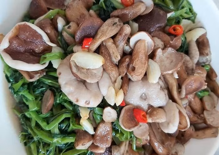 Nấm Tràm: Đây là thứ đặc sản Phú Quốc thường có nhiều vào mùa mưa. Nấm Tràm ngon không thua kém gì với nấm rơm, nấm kim chi hay nấm bào ngư. Đây là loại nấm tự nhiên nên người dân trên đảo Phú Quốc phải đi vào những khu đồng tràm để hái mang về đem chế biến.