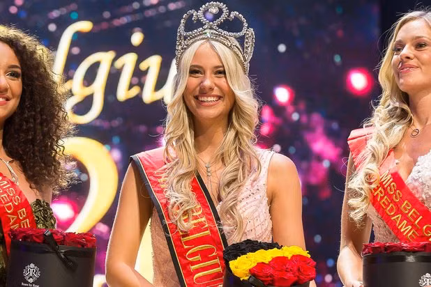 Một trong những điều khán giả nhớ nhất về tân hoa hậu Bỉ 2020 có lẽ không phải nhan sắc, mà là sự cố hy hữu trong đêm thi chung kết.