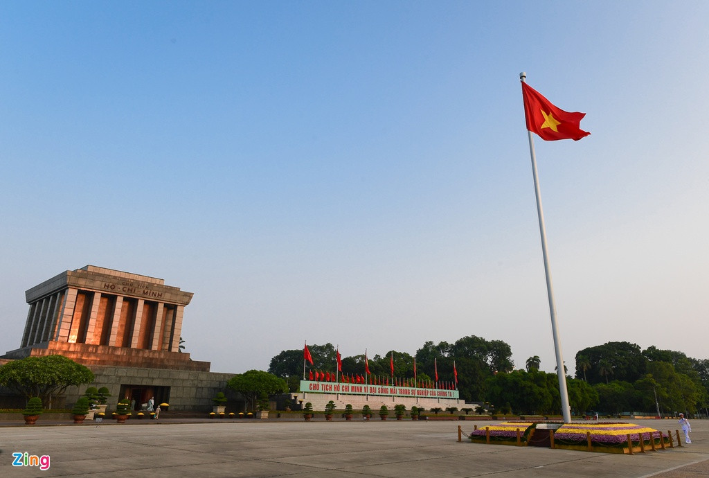 Le thuong co mung Quoc khanh o Lang Chu tich Ho Chi Minh-Hinh-9