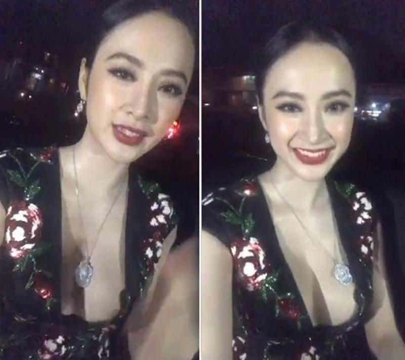 Angela Phương Trinh bị fan soi lộ cả miếng dán ngực khi diện trang phục quá sexy để livestream. Ảnh: Internet. Mời độc giả theo dõi Video "Minh Hằng chia sẻ về phong cách thời trang". Nguồn: VTC.