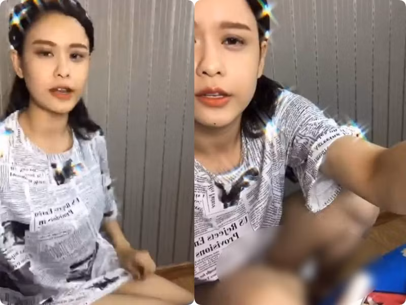Trương Quỳnh Anh cũng không ít lần khiến fan đỏ mặt vì diện trang phục không phù hợp để livestream. Một lần, rõ là cô mặc áo phông rộng rãi kín đáo nhưng hóa ra vẫn bị fan soi lỗi hớ hênh khi chẳng may điện thoại bị rơi xuống.