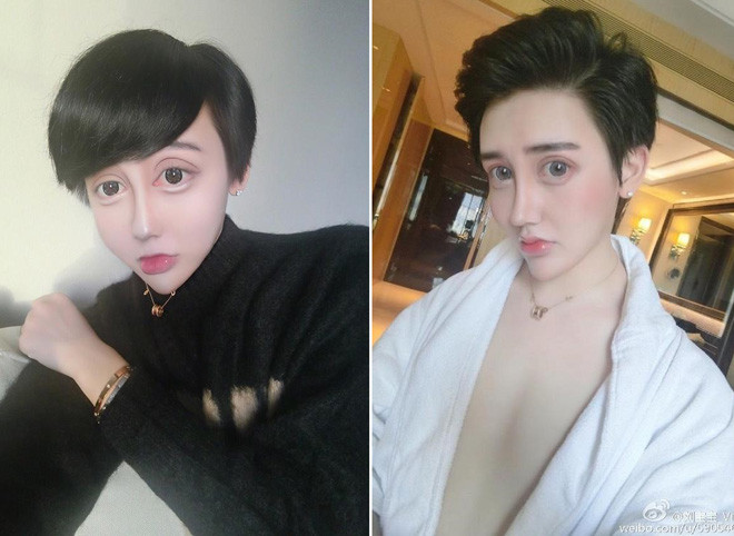 Những trường hợp "đập mặt xây lại" khiến cư dân mạng ngã ngửa vì quái dị không thiếu ở Trung Quốc. Chẳng hạn như Lưu Tử Thần nổi danh trên mạng xã hội vài năm trước vì gương mặt nhọn hoắt đáng sợ.