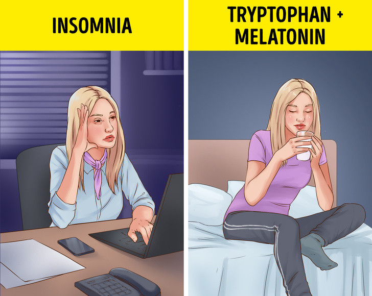 Sữa hạnh nhân rất giàu magie và tryptophan, giúp sản xuất ra melatonin. Đây là hormone cần thiết để điều chỉnh giấc ngủ của bạn. Vì vậy, uống sữa hạnh nhân trước khi ngủ cũng giúp bạn ngủ được ngon hơn.