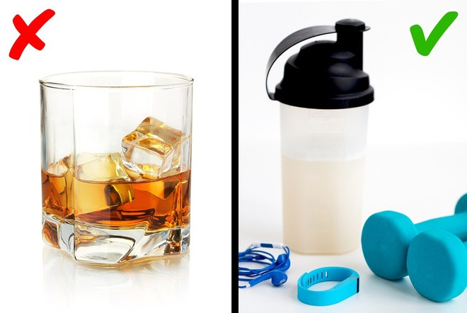 Uống rượu trước khi ngủ: Việc phải chuyển hóa rượu trong khi ngủ có thể khiến cơ thể không đạt được trạng thái REM, thời điểm cơ thể đốt cháy được nhiều calo nhất. Điều này vô tình khiến cơ thể dễ tăng cân.