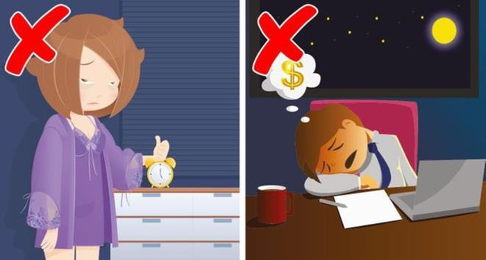 Không ngủ đủ giấc: Một giấc ngủ lành mạnh là khoảng 7-8 tiếng mỗi đêm, nhưng nếu bạn ngủ ít hơn thời gian này, nó sẽ gây ra nhiều vấn đề sức khỏe. Các nghiên cứu đã chỉ ra mối liên hệ giữa thiếu ngủ và những thay đổi tiêu cực trong chuyển hóa. Một yếu tố quyết định điều này có thể là không ngủ đủ giấc dẫn đến mệt mỏi, do đó, bạn sẽ ít hoạt động thể chất hơn và gây tăng cân.