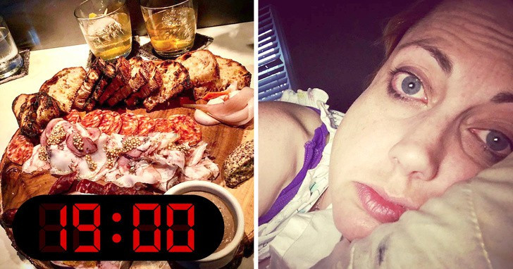 Các loại thực phẩm chế biến sẵn như thịt xông khói, pizza và xúc xích chứa hàm lượng cao tyramine, một axit amin giúp sản sinh ra chất kích thích não norepinephrine. Ngoài ra, chúng thường có hàm lượng chất béo và protein được tiêu hóa rất chậm. Vì vậy, nếu bạn ăn thịt xông khói ngay trước khi đi ngủ, bạn sẽ cảm thấy không thoải mái và khó ngủ vì não và dạ dày của bạn vẫn sẽ hoạt động.