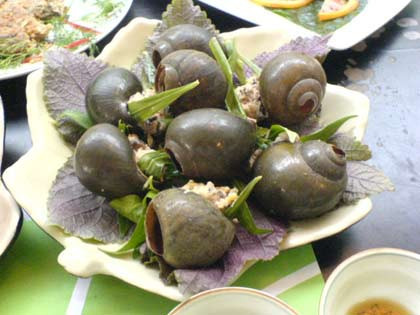 Cach lam oc nhoi thit hap la gung thom ngon cuc “dua com“-Hinh-4