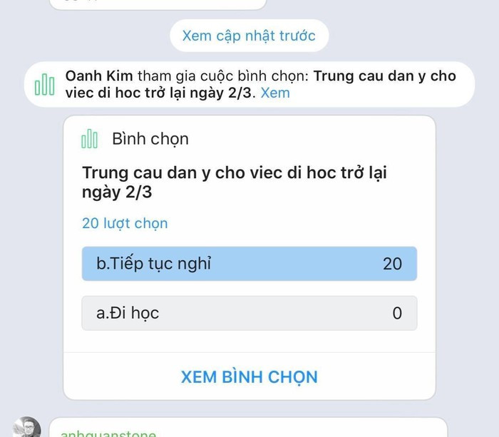 Nhieu truong tai Ha Noi lay y kien phu huynh ve viec di hoc lai tu ngay 2/3-Hinh-2