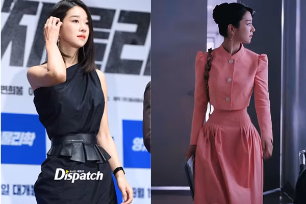 Ngôi sao phim "Điên thì có sao" Seo Ye Ji sở hữu chiều cao 1m70, thân hình mảnh mai cùng vòng eo mệnh danh nhỏ nhất Kbiz. Trong phim, nữ diễn viên có gu thời trang thanh lịch và quý phái.