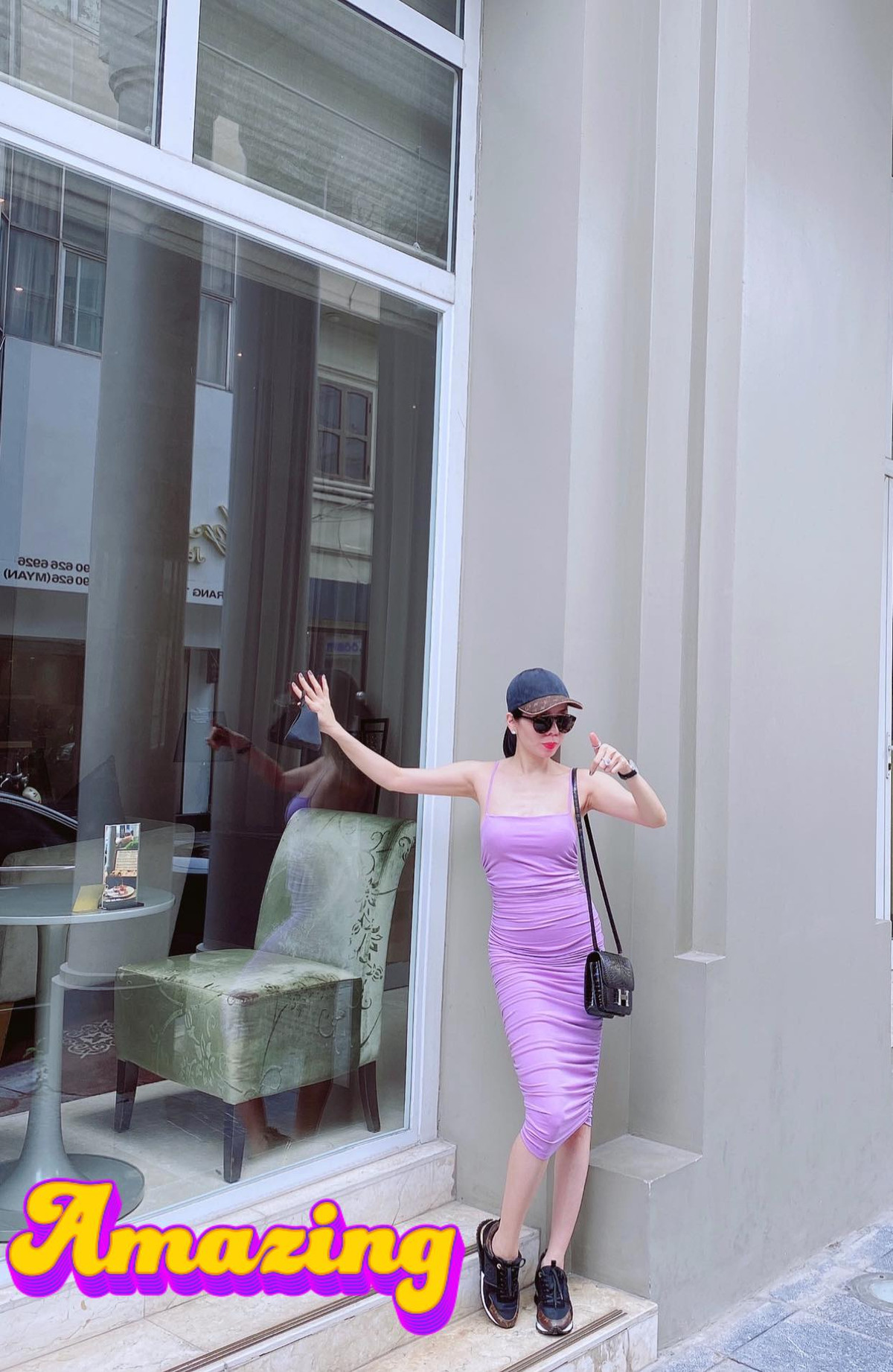 Người đẹp sinh năm 1981 rất chăm chút cho ngoại hình, hàng ngày nữ ca sĩ đều tuân thủ các chế độ ăn uống và tập luyện nghiêm khắc. Ảnh: FBNV.