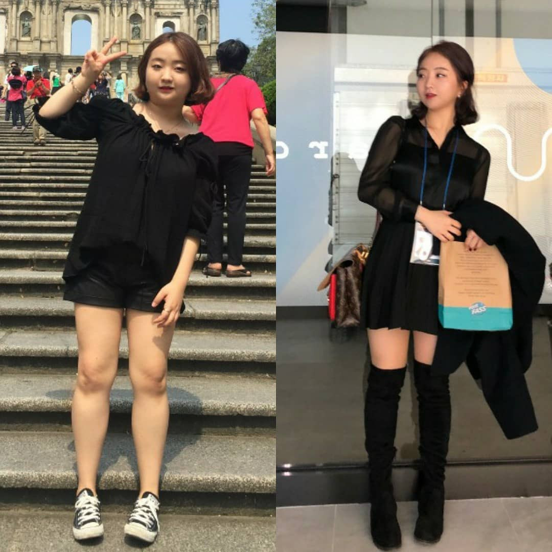 Sau khi bị bạn trai phản bội, cô nàng Lee Hyun Joo từ thân hình béo ục ịch nặng hơn 80kg, đã giảm gần 30kg trở nên xinh đẹp và thon thả.