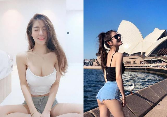 Sở hữu vóc dáng gợi cảm, cựu tiếp viên hàng không Malaysia rất chuộng các trang phục kiệm vải để khoe hình thể.