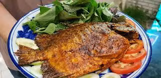 Vị béo ngậy, thơm nức của cá hói kết hợp với mùi thơm của lá lốt, chấm với chút nước mắm ớt cay cay kèm chén rượu thật thú vị, thực khách sẽ khó lòng quên.