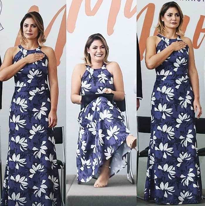 Đệ nhất phu nhân Brazil ngoài đời sở hữu gu thời trang thanh lịch và thời thượng.