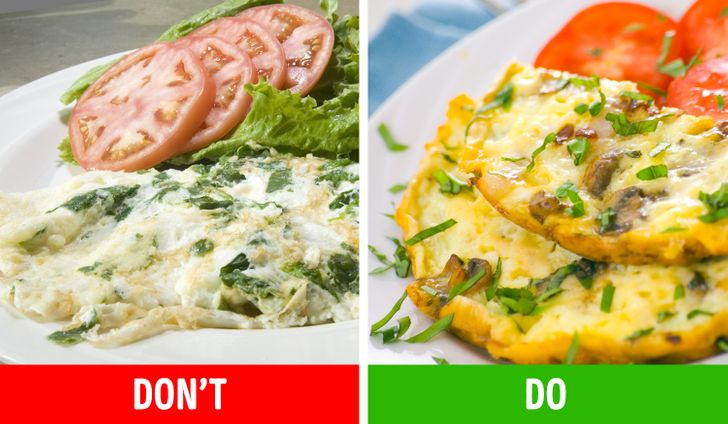 Lòng trắng trứng ốp la: Nhiều người có thói quen chỉ ăn lòng trắng trứng vì cho rằng lòng đỏ chứa nhiều cholesterol, tuy nhiên nếu ăn với liều lượng vừa phải, điều độ thì lòng đỏ trứng lại là nguồn dinh dưỡng dồi dào, có đủ cả chất béo, protein, canxi... tốt cho cơ thể, giúp no lâu.