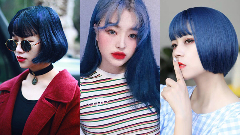 Classic Blue – tông màu của năm 2020 còn là một màu nhuộm tóc khá linh hoạt và mới mẻ. Đây cũng đang là một trong những xu hướng tóc nhuộm khá hot tại Hàn Quốc và thậm chí là đã và đang được nhiều idol ưu ái.