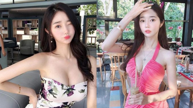 Ange Vivi là hot girl nổi tiếng xứ Hàn với hơn 1,3 triệu người theo dõi trên Instagram. Nữ CEO này không chỉ nổi tiếng với cuộc sống sang chảnh mà còn bởi gu thời trang cực sexy tôn vóc dáng "phồn thực".