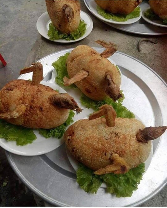 Phiên bản "lỗi" của món gà không lối thoát.