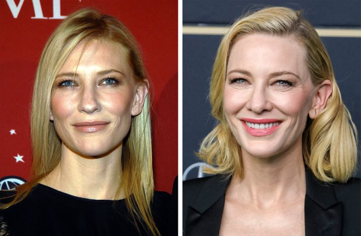 Dái tai dài hơn và rộng hơn: Dái tay cũng là một dấu hiệu tố cáo tuổi thật, giống như bàn tay và cổ. Điều đáng ngạc nhiên là phụ nữ quan tâm đến nó ít hơn nhiều so với các bộ phận khác trên cơ thể. Càng có tuổi, dái tai cũng mất đi lớp mỡ mỏng và độ đàn hồi. Kết quả là chúng bị kéo dãn ra và rộng hơn.