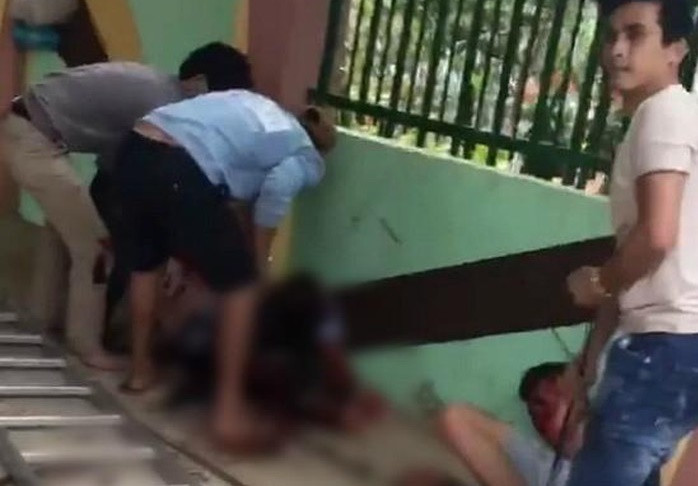 Di hat thieu tien danh nu tiep vien con chem chet chu quan karaoke