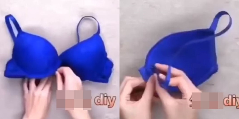 Trào lưu cắt khẩu trang thành áo ngực này còn từng xuất hiện khi vấn đề ô nhiễm không khí ở Thái Lan tăng cao.