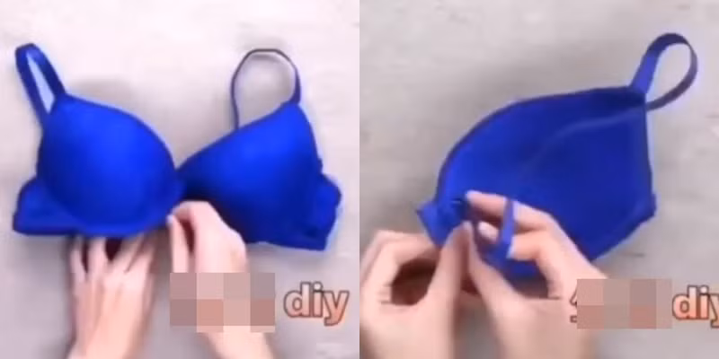 Trào lưu cắt khẩu trang thành áo ngực này còn từng xuất hiện khi vấn đề ô nhiễm không khí ở Thái Lan tăng cao.