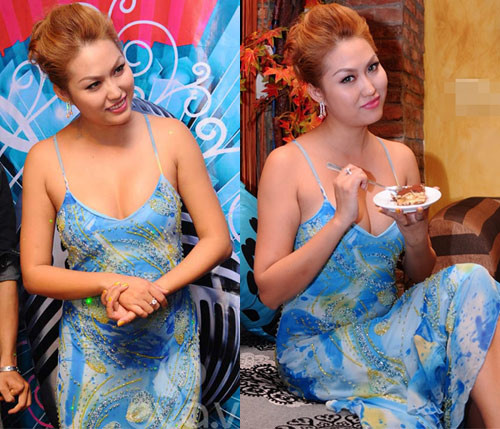 Phi Thanh Vân diện bộ đồ ngủ kém sang đi dự sự kiện. Ảnh: Internet. Mời độc giả theo dõi Video "Minh Hằng chia sẻ về phong cách thời trang". Nguồn: VTC.