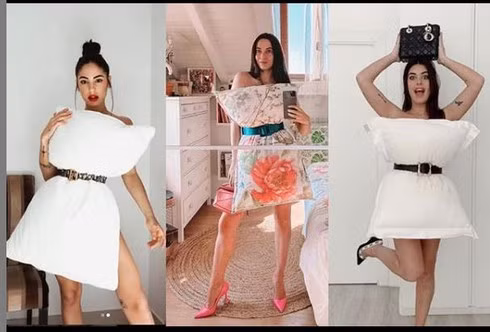 Giới trẻ trên thế giới đang hào hứng thực hiện pillow challenge. Nhiều người đùa rằng đây là thử thách ít tốn kém nhất vì các vật dụng đều sẵn có.