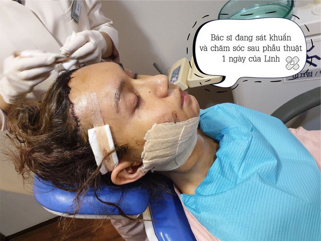 Vì thế, cô đã sang Hàn Quốc để thực hiện những ca phẫu thuật phức tạp hơn như phẫu thuật xương mặt, gọt hàm, hạ đường chân tóc để trán bớt cao và khuôn mặt hài hòa, trượt cằm để khuôn mặt thanh tú hơn, đồng thời là tiến hành nâng ngực.