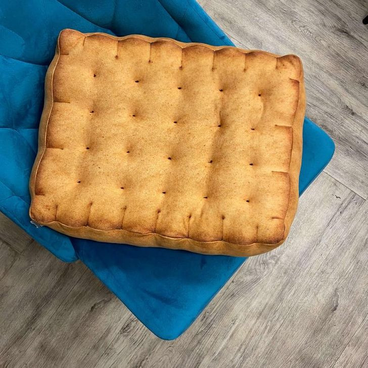 Chiếc gối bánh quy này có thể làm cho những đêm mùa thu của bạn trở nên ấm cúng hơn.