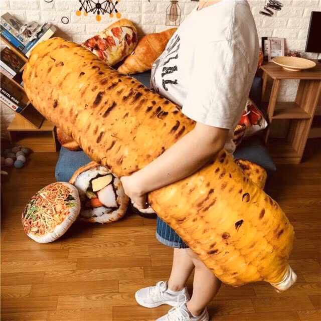 Bạn gần như có thể ngửi thấy mùi thơm khói của ngô nướng khi nhìn vào chiếc gối này.