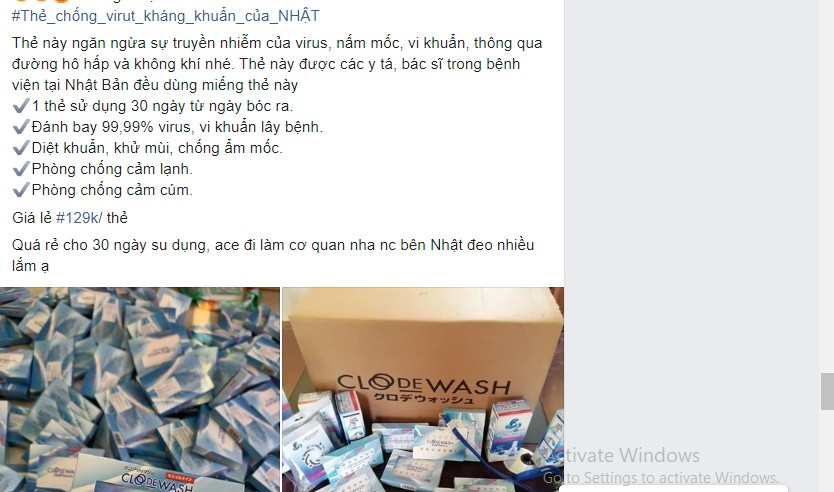 The deo khang khuan duoc quang cao ram ro co giup phong ngua virus corona?