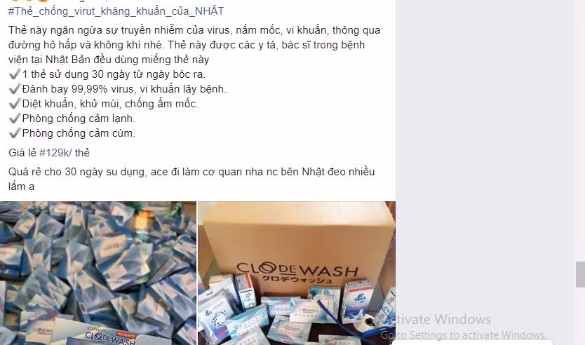 The deo khang khuan duoc quang cao ram ro co giup phong ngua virus corona?